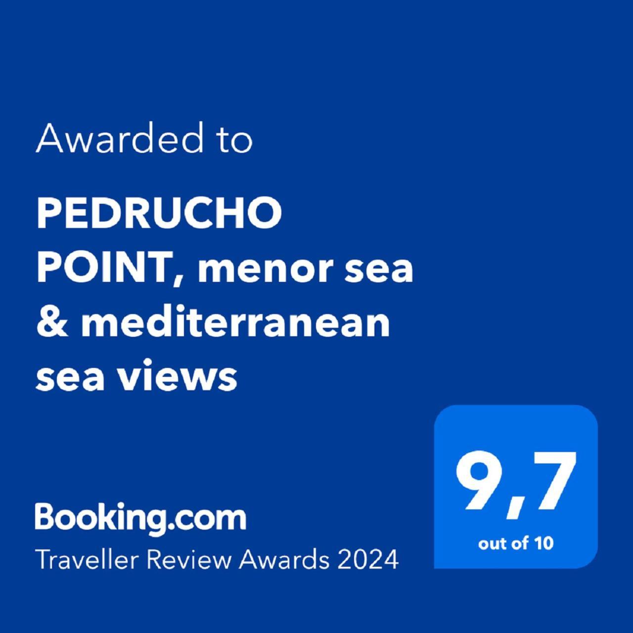 Pedrucho Point, Menor Sea & Mediterranean Sea Views Λα Μάνγκα Δελ Μαρ Μενόρ Εξωτερικό φωτογραφία
